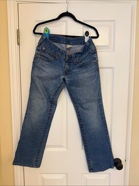True Religion Women's Medium Blue Bootcut Jeans